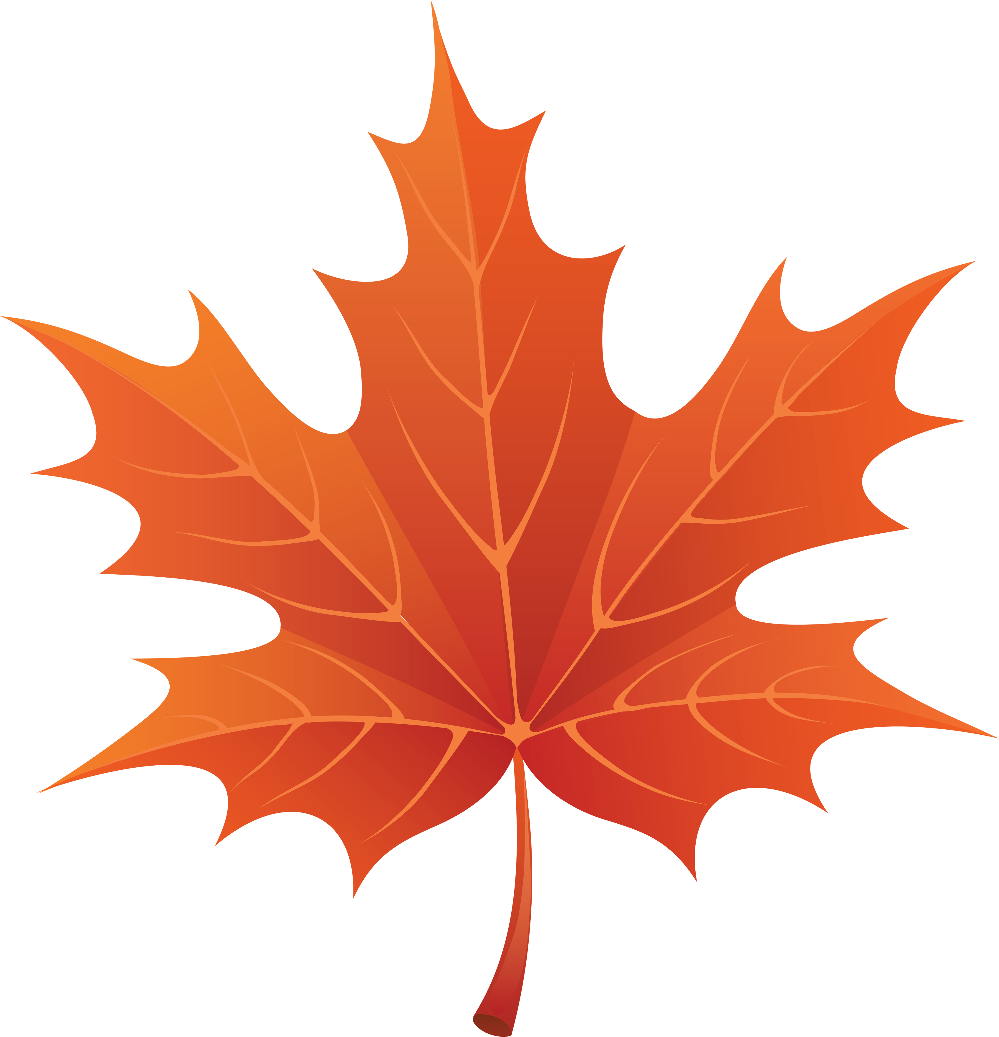 Fall Maple Leaves Clipart