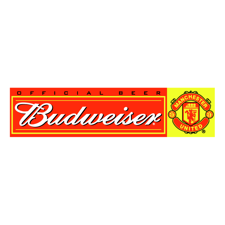 Budweiser manchester united Free Vector / 4Vector 