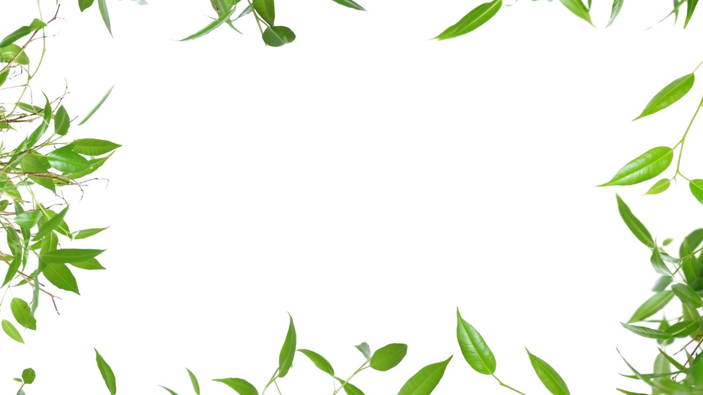 leaf border for powerpoint - Clip Art Library