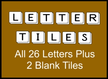 Letter Tiles Clipart