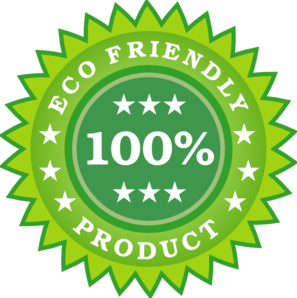 Eco Friendly Product Sticker Clip Art