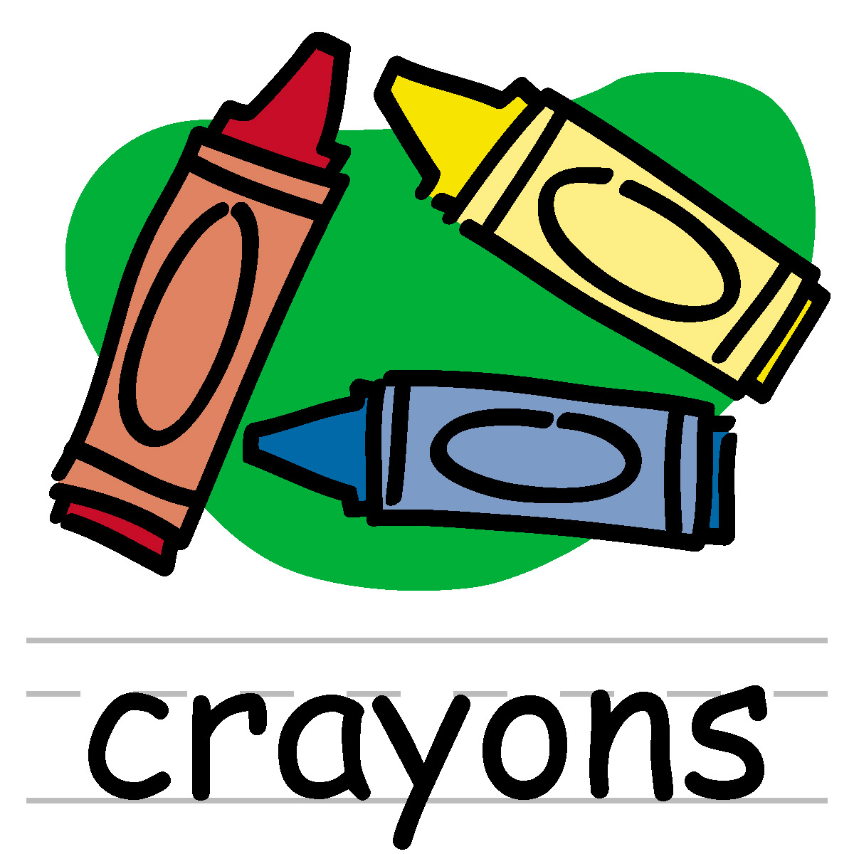 Crayola Crayons Clipart 