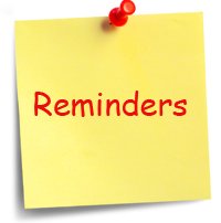 Free Reminder Clip Art Pictures