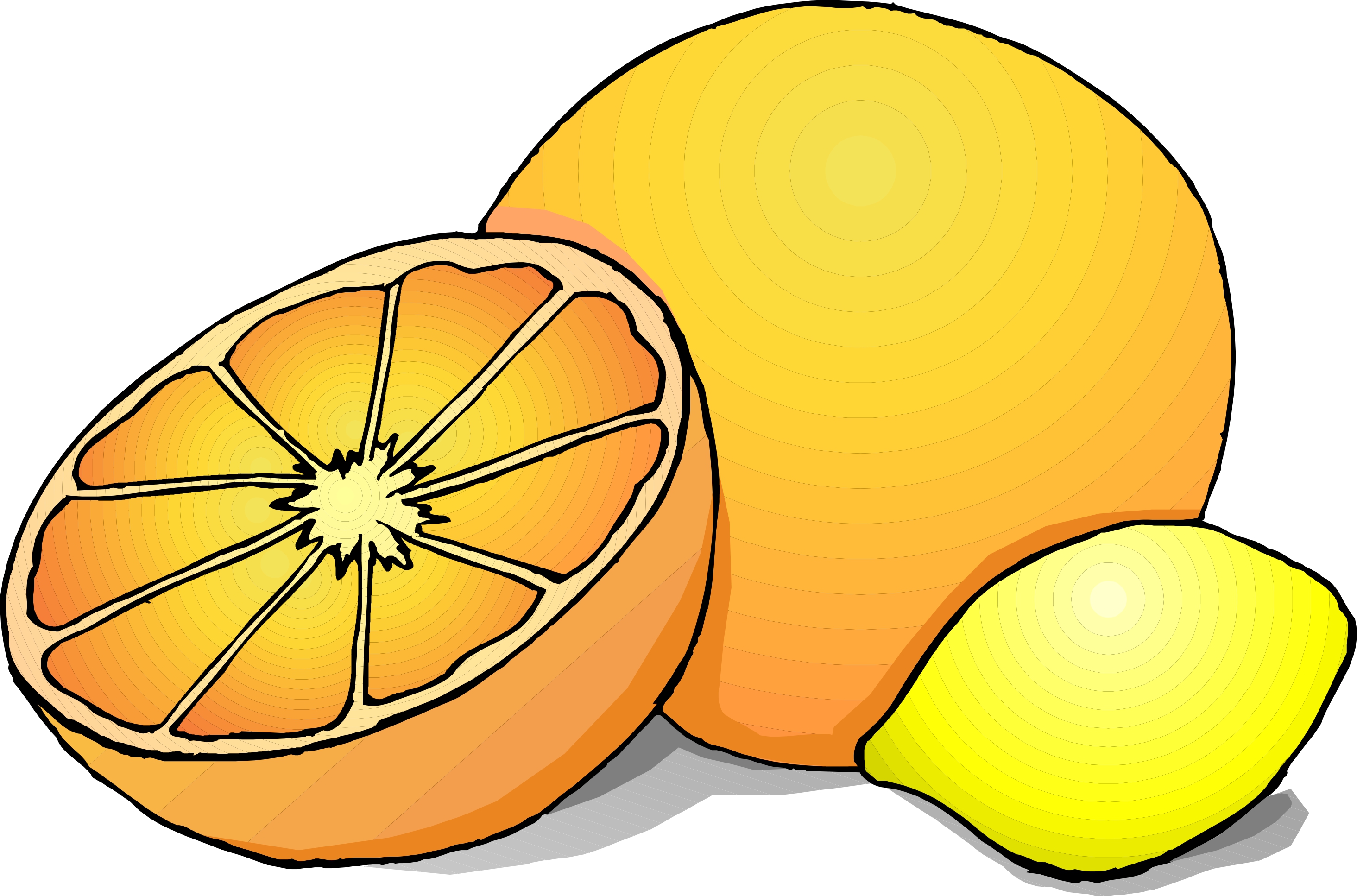 clipart citrus fruits - photo #43