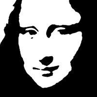 Mona Lisa Black And White