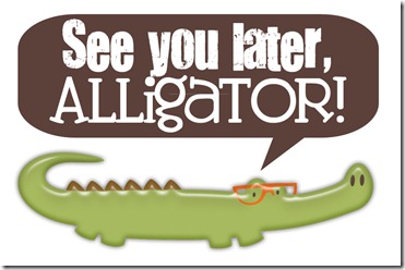 See You Later Alligator Clipart Clip Art Library