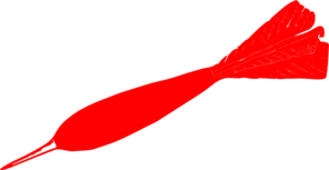 Red Dart Clip Art 