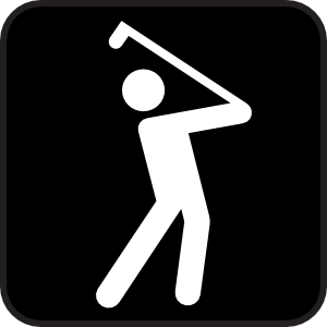 Clip Art Golfer 