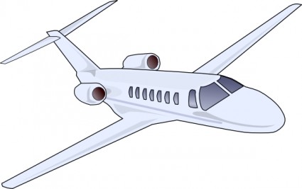 Aircraft clip art Free vector in Open office drawing svg 
