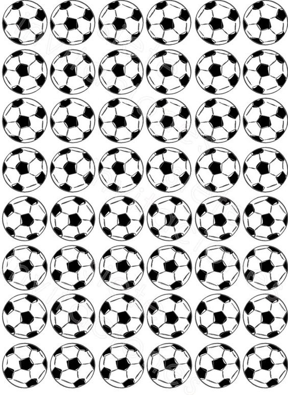 Soccer PRINTABLE mini Cupcake toppers bottle caps by labarradulce