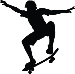 Skateboard Clip Art Borders
