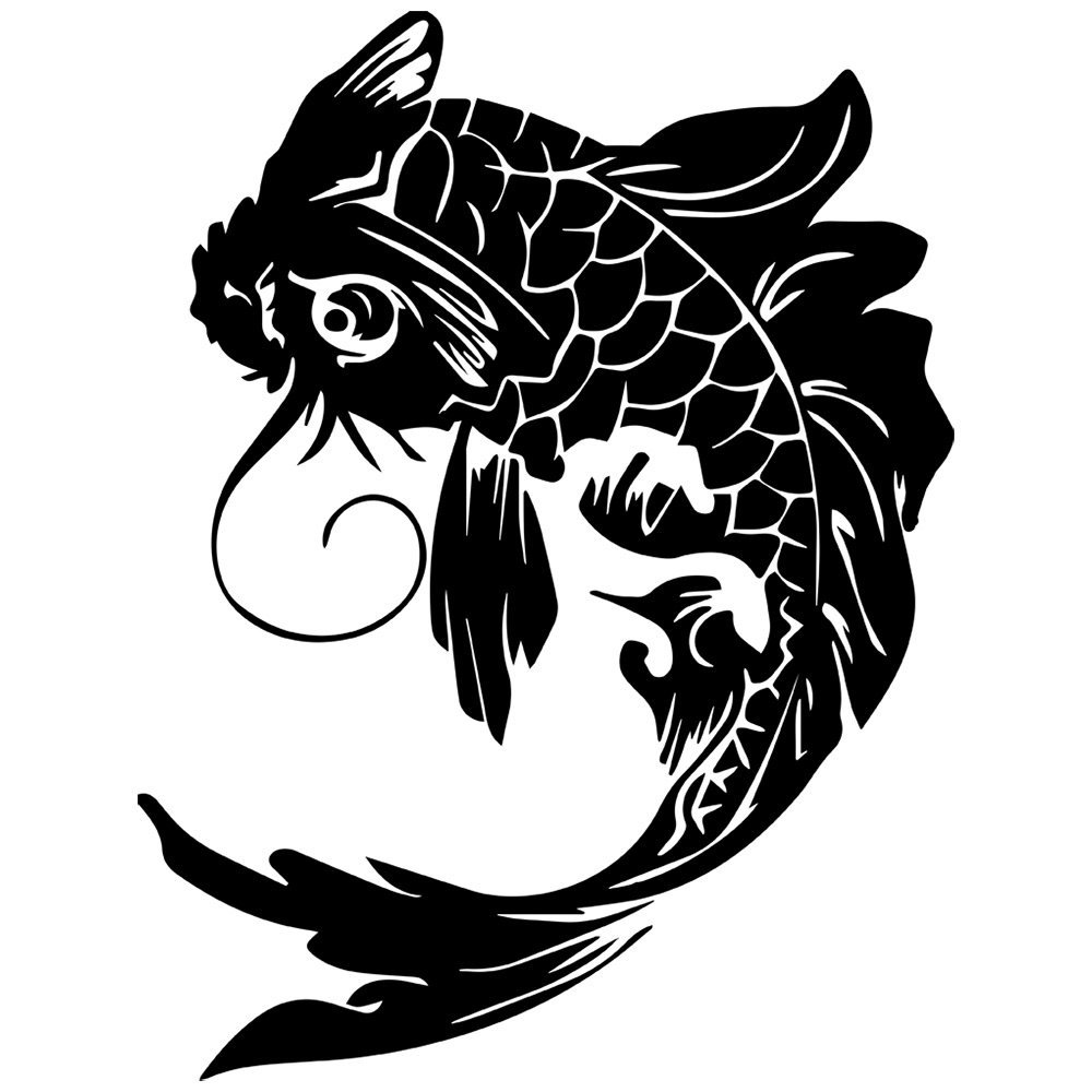 Koi Fish Tribal 