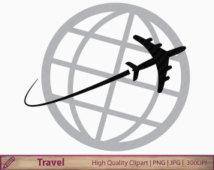 Popular items for travel clipart