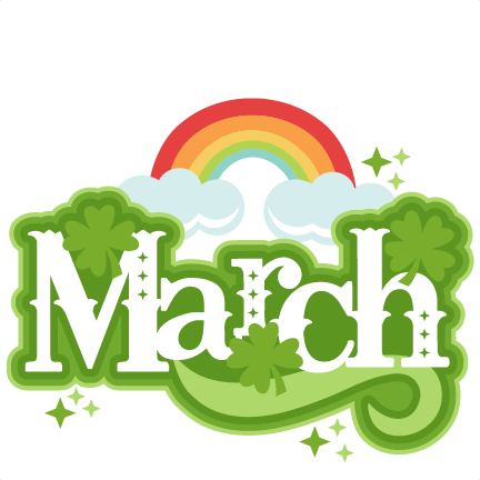 March For Calendars Clipart Free Clipart Image