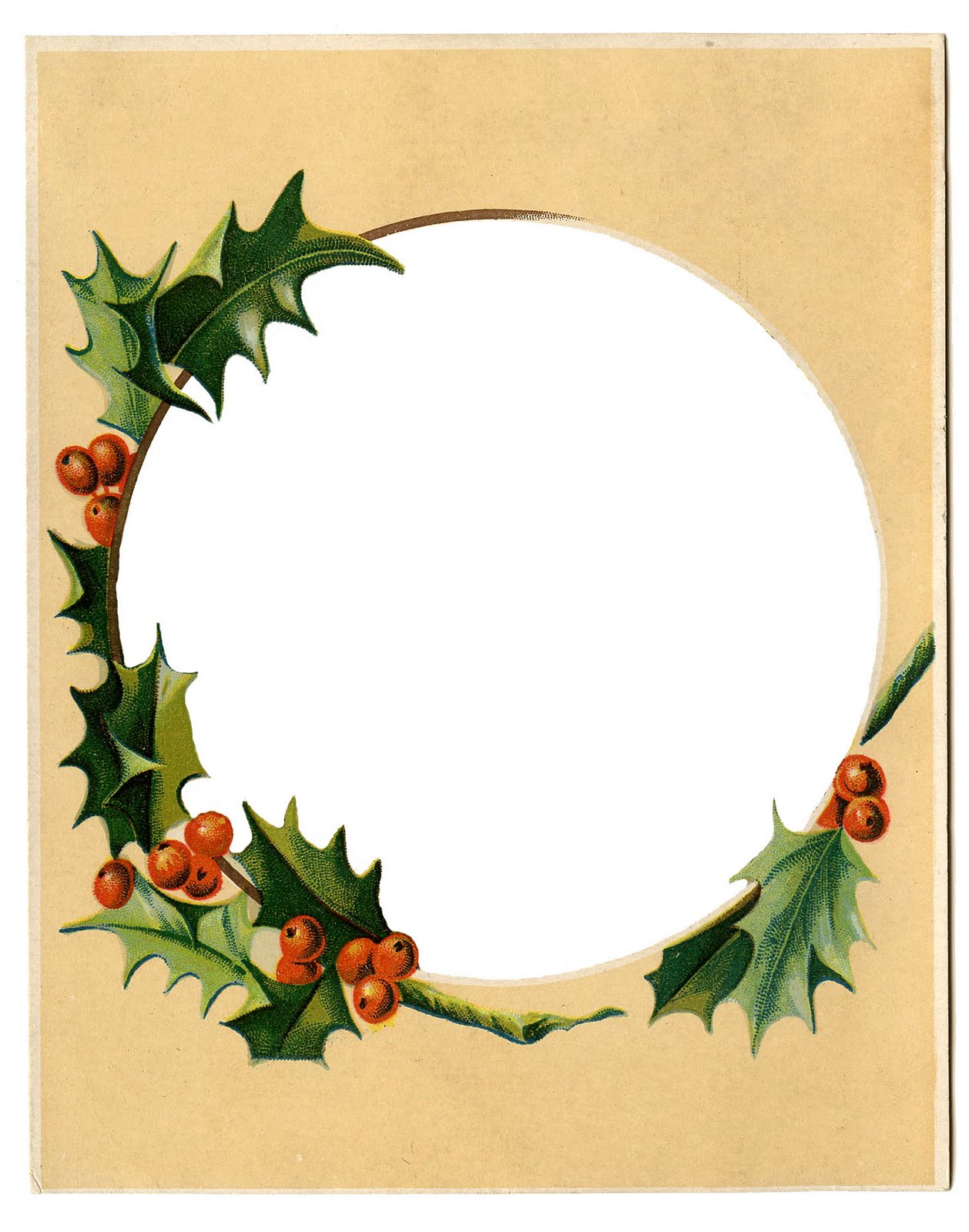 Vintage Christmas Clip Art