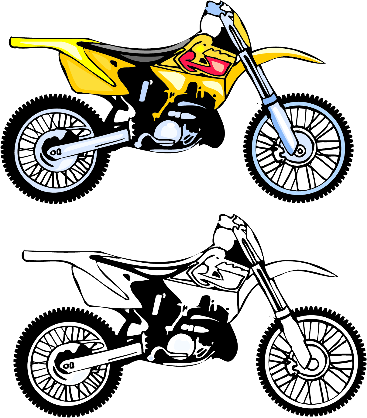 free clipart motorcycle images - photo #36
