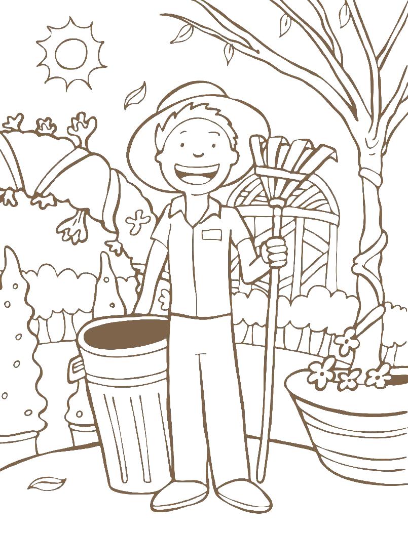 free clipart gardener cartoon - photo #40