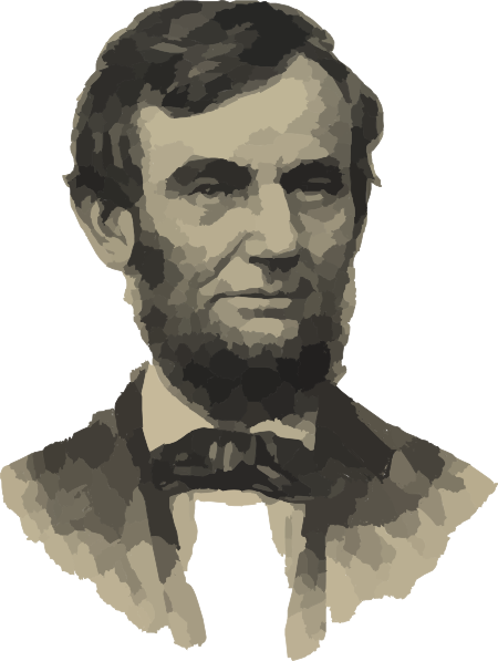 Abraham Lincoln No Beige Background Clip Art