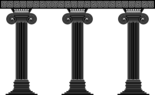 Roman Columns Clip Art