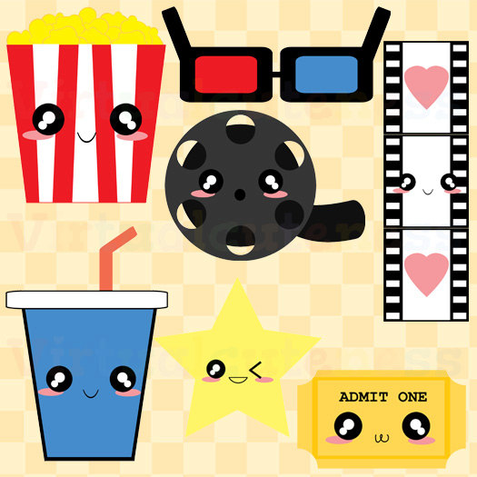 Popular items for movie clipart - Clip Art Library