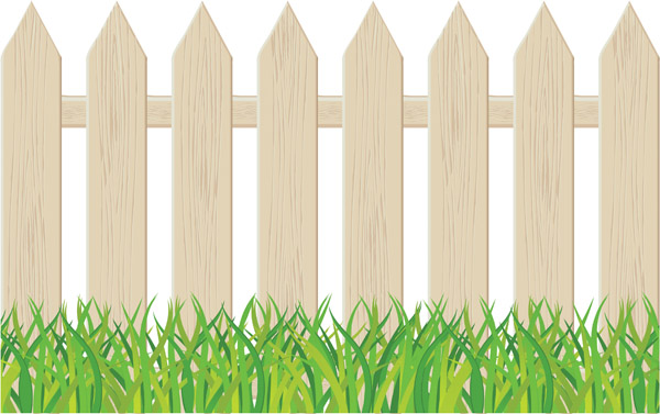 Wood Farm Fence Clip Art And 4Vector