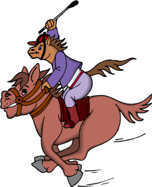 Classic Horse Cartoon Horse Clip Art Jockey В« В« Classic Horse