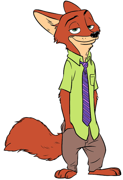 Animated Gazelle Clip Art Moreover Nick Wilde Zootopia In Addition