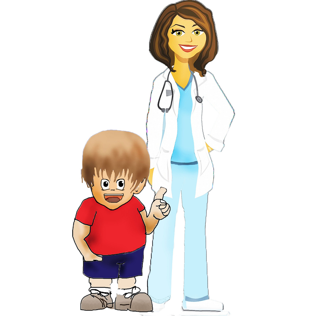 Girl Doctor Cartoon