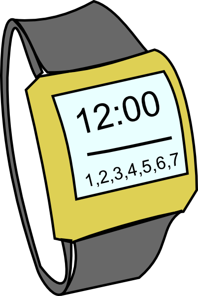 clipart of watches and clocks - photo #11