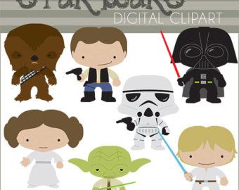 Star Wars Digital Clip Art Set 