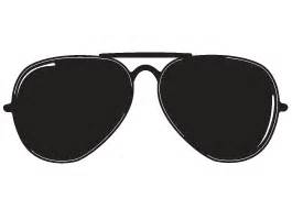 Sunglasses Clipart Black And White Black And White Sunglass Frames