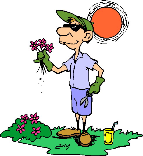 free clipart gardener cartoon - photo #19