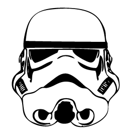 Stormtrooper Helmet Vector 