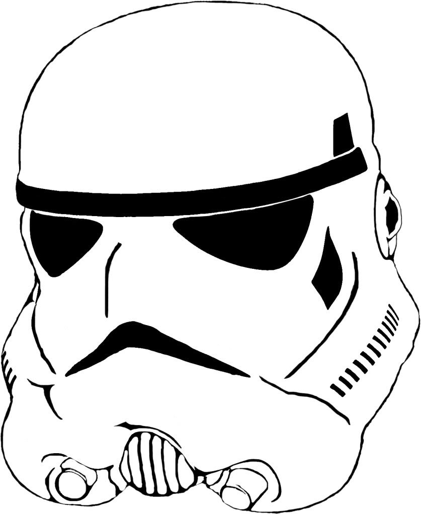Stormtrooper Helmet Vector