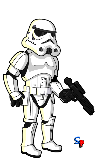 Art Mashup: STAR WARS Stormtroopers Gets SIMPSONIZED 