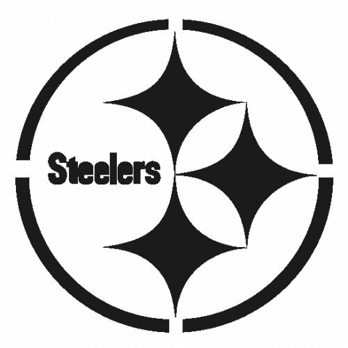 Steelers Logo Stencil