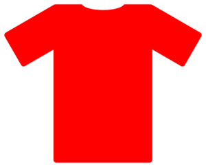 Red Soccer Jersey Clip Art 