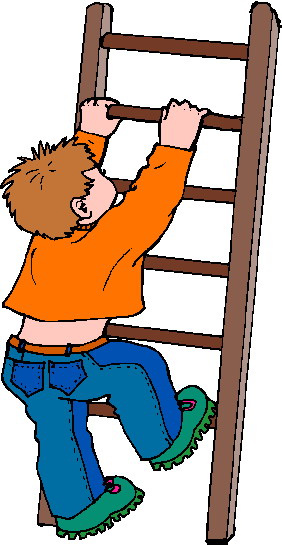 clipart man on ladder - photo #32