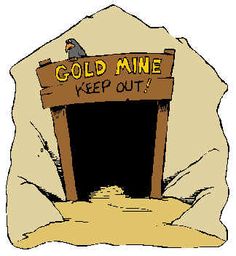 clip art gold miner 