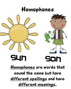 homophone clipart free