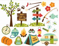 1000+ image about Camping Theme