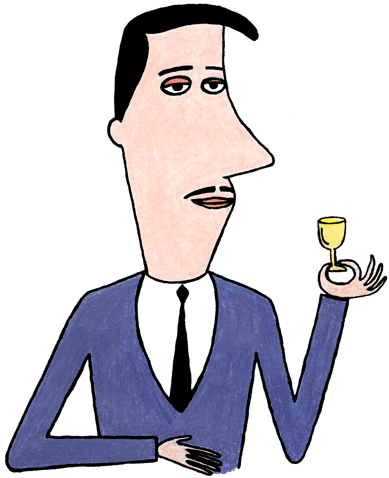 People Drinking Clipart