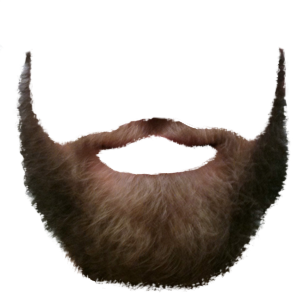 Beard and moustache PNG image free download 