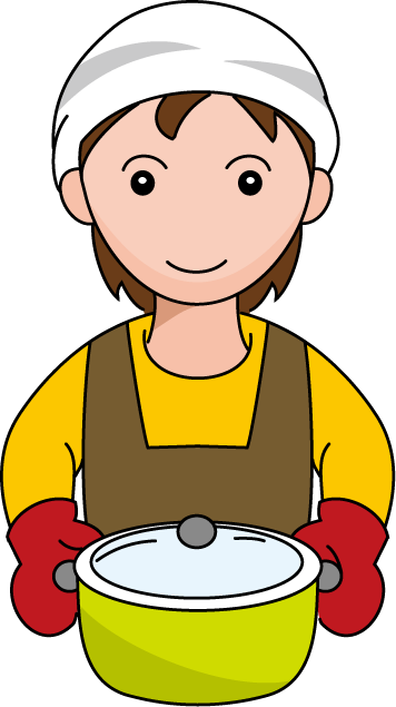 free clipart of girl cooking - photo #29