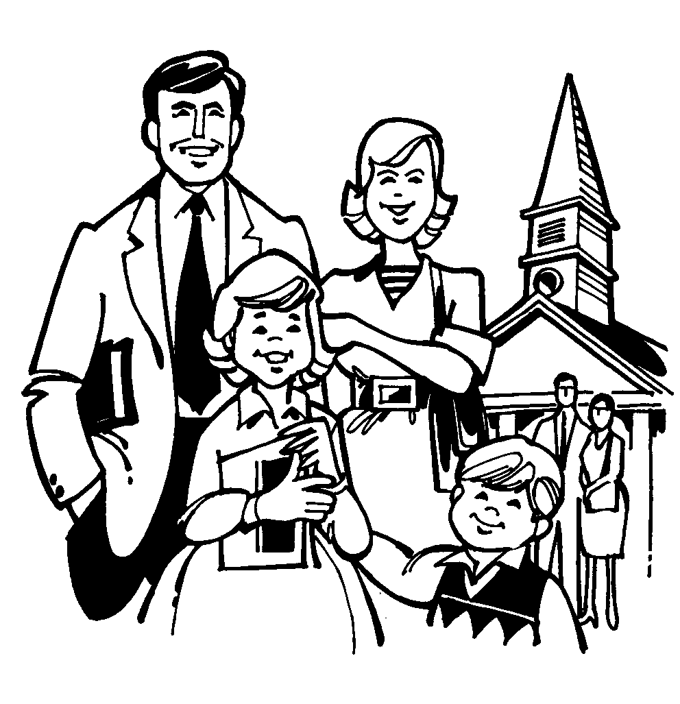 Clipart , Christian clipart image of Church