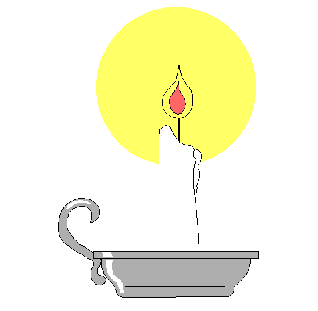 Clipart , Christian clipart image of candles