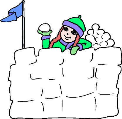 Snow Fort Clipart