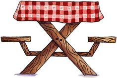 Family picnic clipart free clipart image