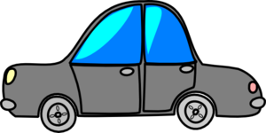Car Grey Cartoon Transport Clip Art