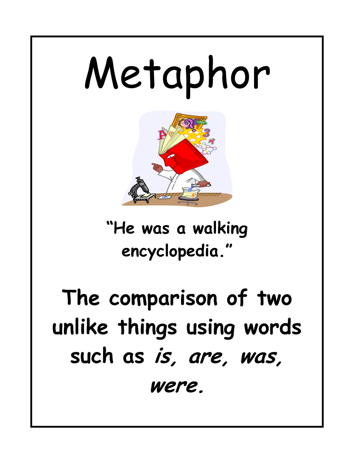 worksheet What Is A Metaphor Math Worksheet Grass Fedjp Worksheet
